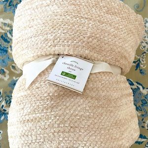 Brand new Pottery Barn Throw Blanket